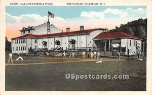 Social Hall & Baseball Field - Loch Sheldrake, New York