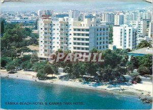 Postcard Modern Kanina Kanina Beach Hotel Twin Hotel Limassol