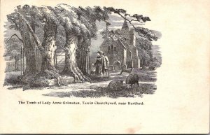 England Tewin Churchyard The Tomb Of Lady Grimston Near Hertford