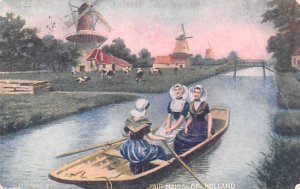 Fair Maids of Holland Holland Postal Used Unknown 