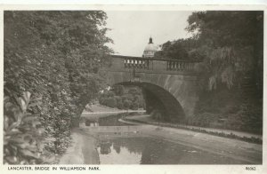 Lancashire Postcard - Lancaster Bridge in Williamson Park   2627