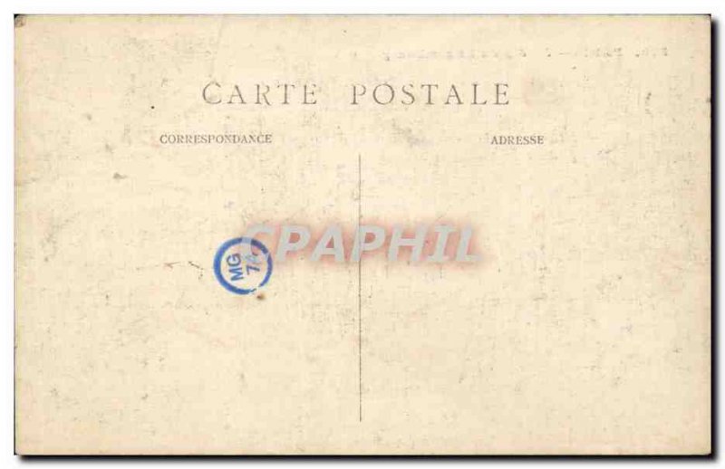 Paris - 6 - Luxembourg Gardens Old Postcard