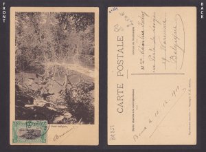 Postcard, BELGIAN CONGO, The bridge