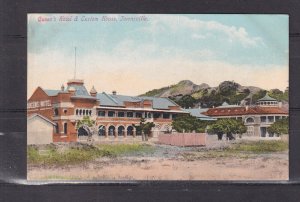 QUEENSLAND, TOWNSVILLE, QUEEN'S HOTEL & CUSTOM HOUSE, c1910 ppc., unused.