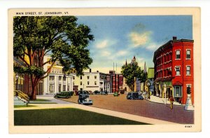 VT - St. Johnsbury. Main Street    *RPO- Newport & Springfield Railroad