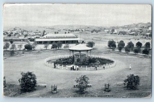 New South Wales Australia Postcard Hillside Rotunda Broken Hill c1905 Antique
