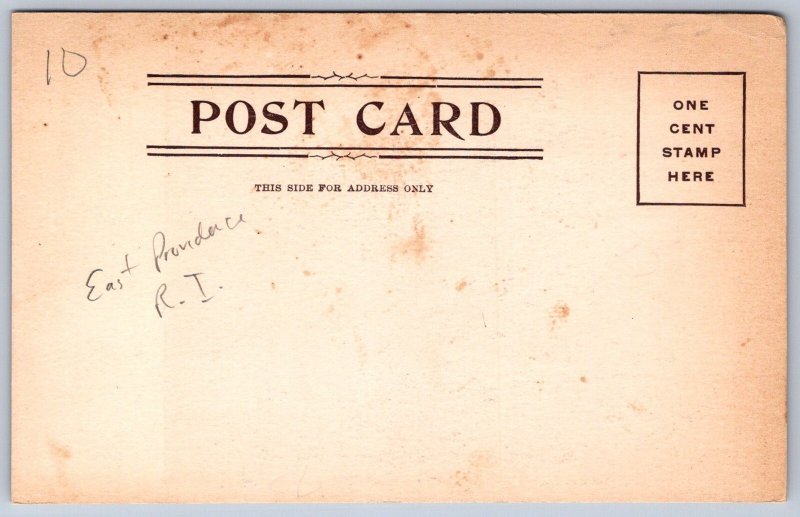 K38/ East Providence Rhode Island Postcard c1910 Miniature Railroad 21