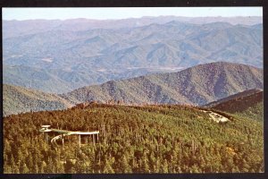 Tennessee Clingman's Dome Looking North Carolina Great Smoky Mountains Nat Park