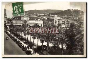 Old Postcard Nice casino and the Albert 1st Gardens