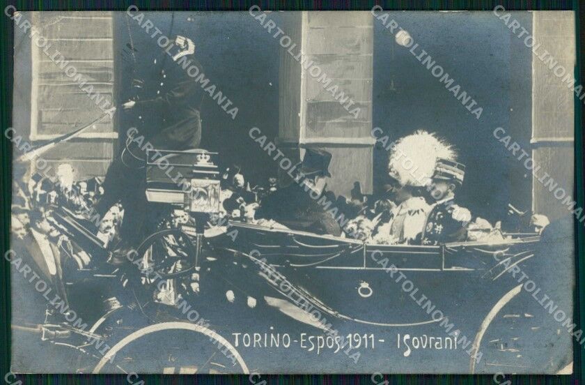 CARTOLINA ESPOSIZIONE DI TORINO 1911 MOSTRA FORESTALE