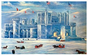 Colorado Leadveille Ice Palace , painting