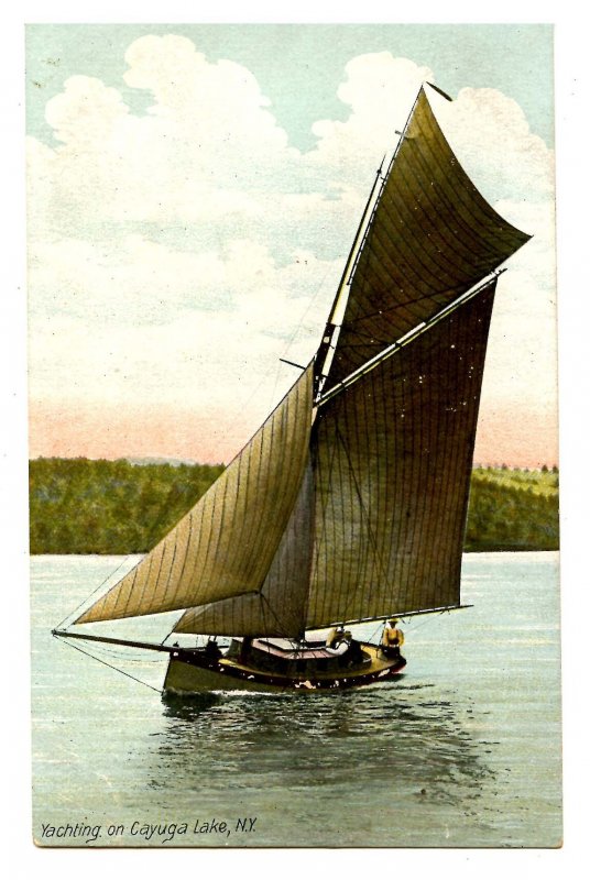 NY - Cayuga Lake. Yachting