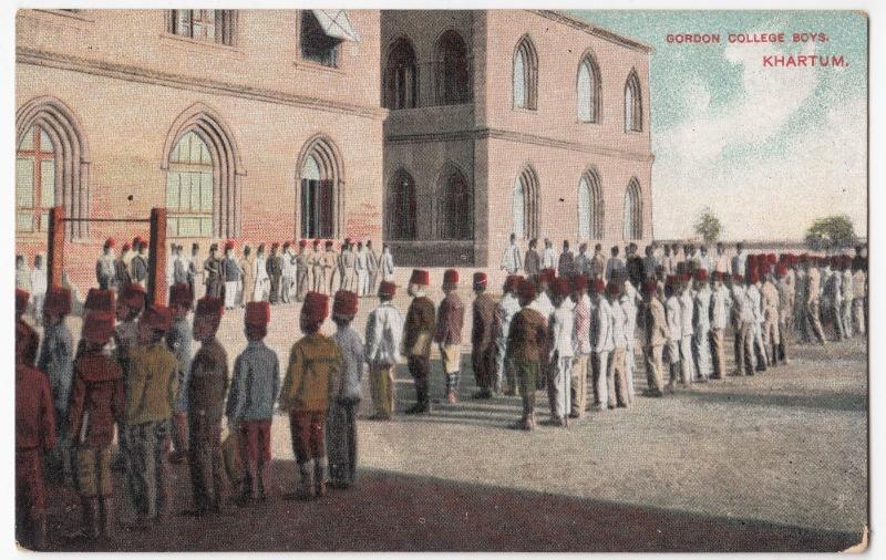 Sudan; Gordon College Boys, Khartoum PPC, Unposted, Early 20th c, 2