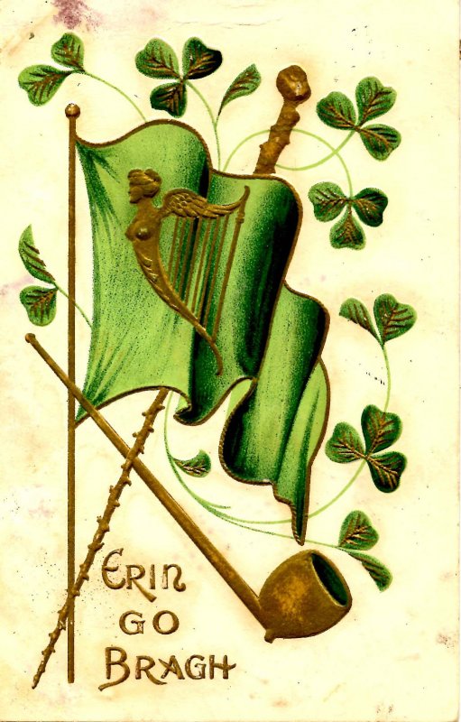 Greeting - St. Patrick's Day      (worn)