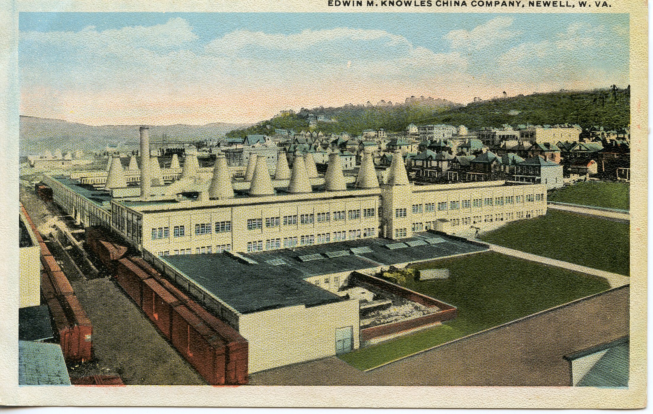 US Pc517 Edwin M Knowles China CO, Newell, W. VA. United States