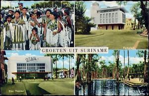 suriname PARAMARIBO, Multiview, Star THEATRE (1966)