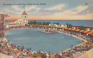 Florida Miami Beach Macfadden-Deauville Pool 1948