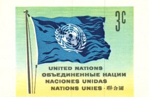 United Nations New York Stamp