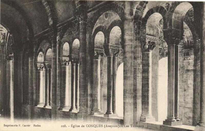 CPA CONQUES - Les tribunes (148000)