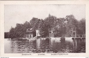 SASKATCHEWAN, Canada , 1900-10s; Saginaw. Canoe