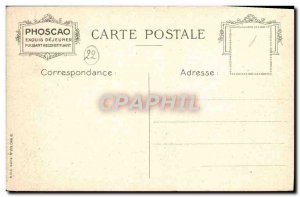 Old Postcard Crepuscule Trebeurden A Boat