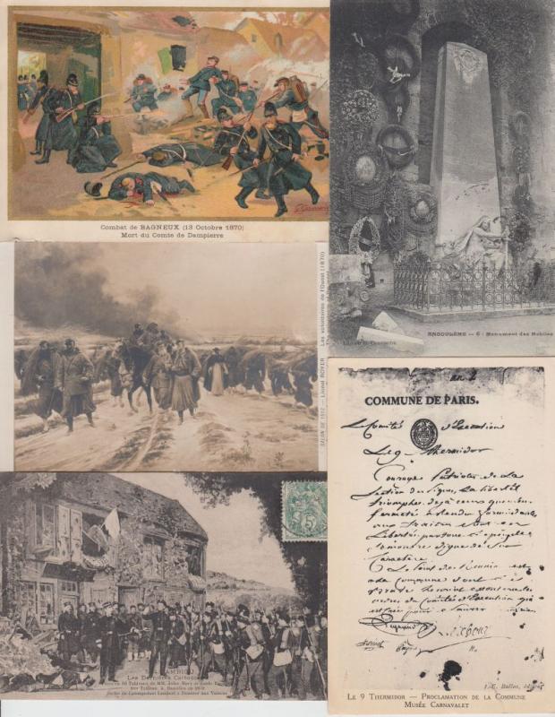  GUERRE WAR 1870 FRANCE 500 Cartes Postales 