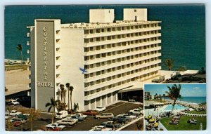 FORT LAUDERDALE, Florida FL ~ Roadside CONTINENTAL HOTEL 1965 Postcard