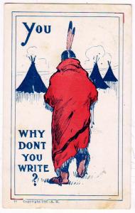 You Indian Why Dont You Write ?