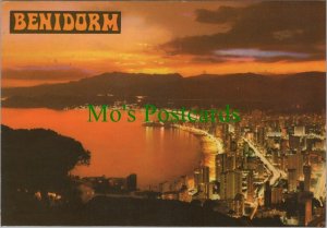 Spain Postcard - Atardecer, Benidorm   RRR1268