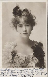 Miss Nina Boucicault Actress Tuck 5060 Real Photo Postcard G98