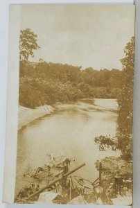 Yasa River, Northwestern Venezuela, RPPC Postcard K11