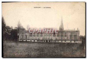 Old Postcard Chateau Versigny