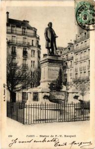 CPA Paris 14e Paris-Statue de F.-V. Raspail (311114)