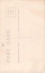 H43/ Interesting RPPC Postcard c1910 Coal Salesman Mining Interior Office 20 