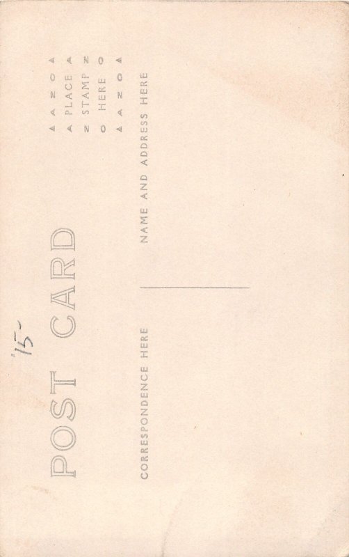 H43/ Interesting RPPC Postcard c1910 Coal Salesman Mining Interior Office 20 