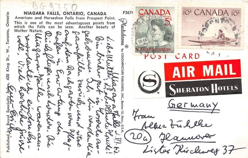 BG9750 niagara falls ontarion canada