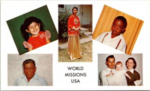 Home Mission Accent World Missions USA Atlanta Georgia Postcard