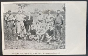 Mint USA Real Picture Postcard Stroudsburg Baseball Team 1905 Lackawanna League