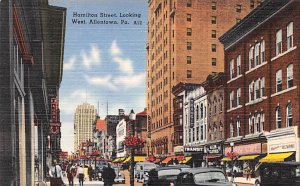 Hamilton Street, looking West Allentown, Pennsylvania PA