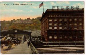 P. & L. E. Station Pittsburg PA