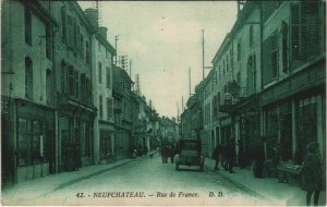 CPA De NEUFCHATEAU - Rue de france (153863)