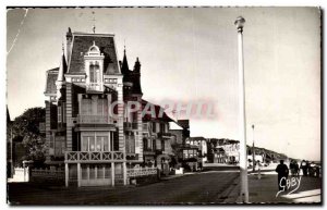 Old Postcard Villers sur Mer Villas Turrets and La Digue