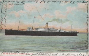 Postcard Ship RMS Arabic 1906