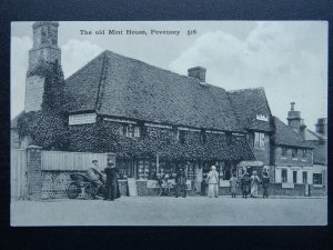 Sussex PEVENSEY The Old Mint House  -  Old Postcard