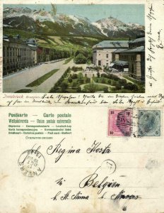 austria, INNSBRUCK, Rennplatz (1903) Postcard