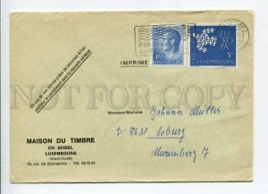 421286 LUXEMBOURG to GERMANY real posted COVER