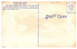 Massachusetts Cape Cod Highland Light