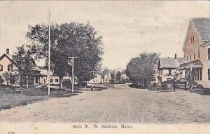 Maine W Baldwin Main Street