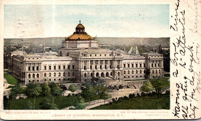 Washington D C Library Of Congress 1908