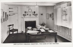 Hampshire Postcard - Jane Austen's Parlour, Chawton     RS24760